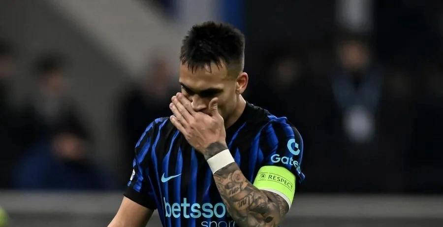 比目鱼肌受伤，国米队长劳塔罗缺阵约一月，多线作战面临调整